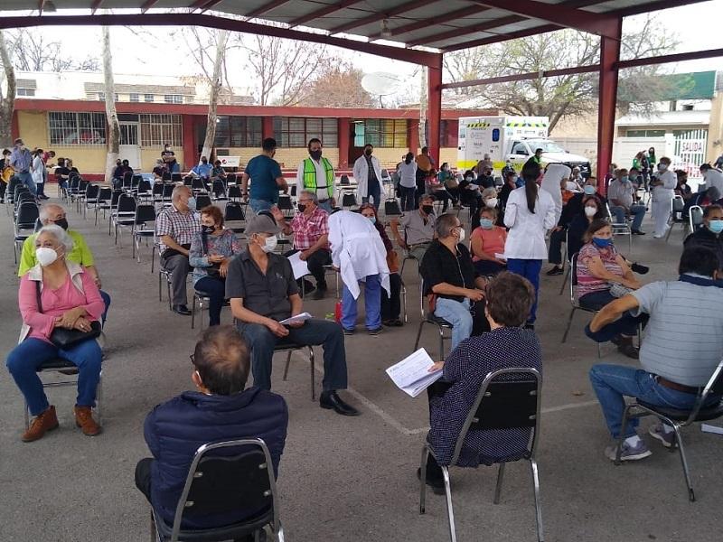 Reportan avance de vacunación en Coahuila