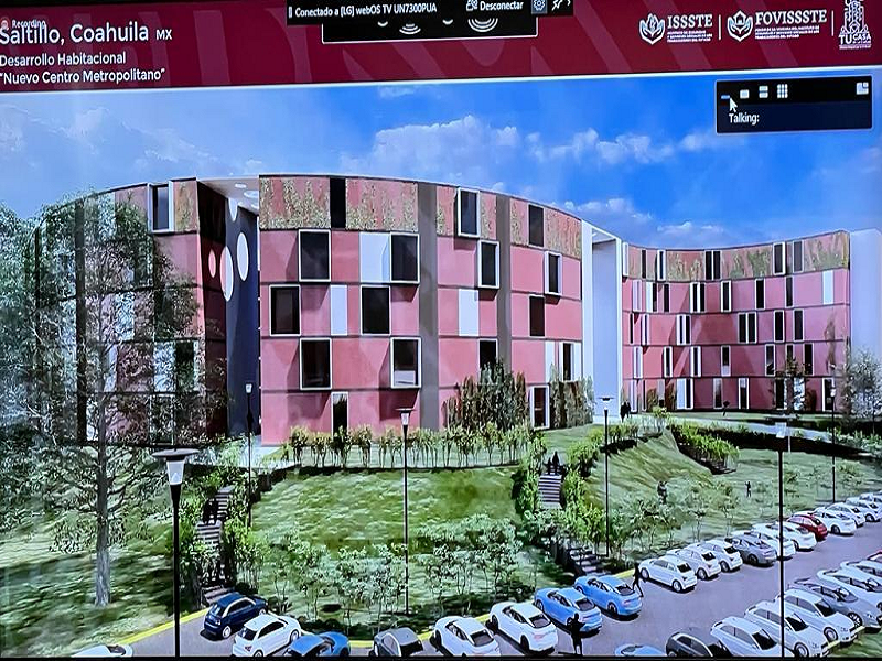 Avanza proyecto de vivienda vertical en Coahuila