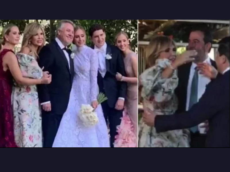 Acuden Pe&ntilde;a Nieto y Salinas de Gortari a lujosa boda de la hija de Pavlovich, gobernadora de Sonora