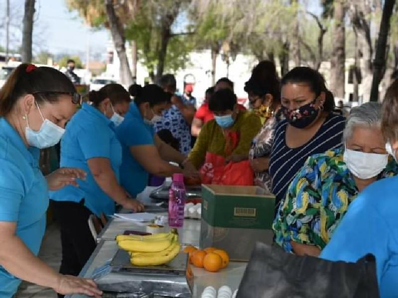Se instala Mi Mercadito en plaza de Zaragoza, ofrece productos b&aacute;sicos a bajo costo