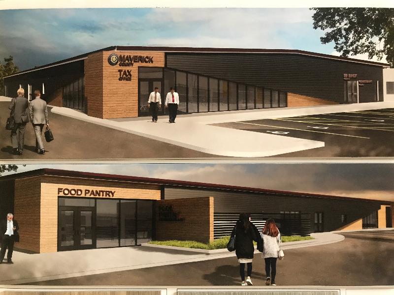 Construyen nuevo edificio para el Precinto 1 del condado de Maverick, contar&aacute; con un Banco de Alimentos 