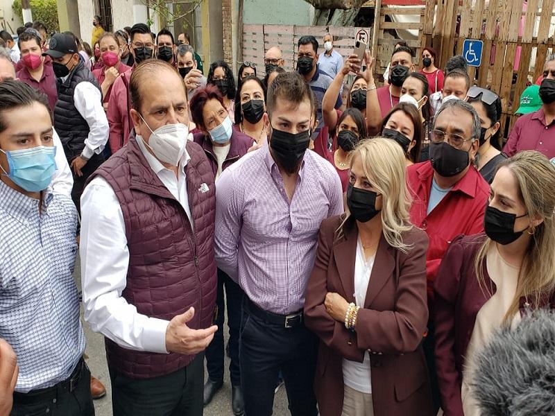 Registra Claudio Bres su candidatura para reelegirse en la alcald&iacute;a por MORENA; ofrece experiencia (video)