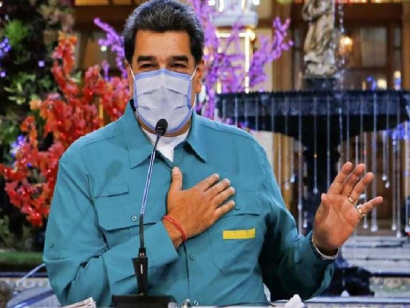 Ofrece Maduro cambiar petr&oacute;leo por vacunas ante posible tercer oleada de COVID-19 en Venezuela