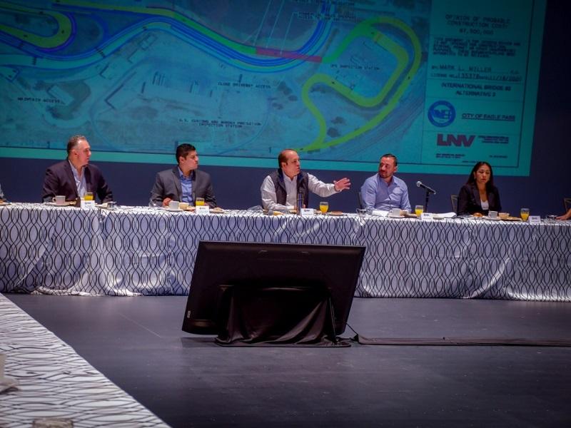 Presentan Piedras Negras e Eagle Pass a empresarios los proyectos de ampliaci&oacute;n de instalaciones del Puente Dos (VIDEO)