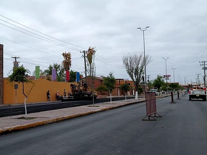 Concluyen trabajos de reposición de colector general en avenida 16 de Septiembre y tubería en calle San Luis, inicia pavimentación: CBG
