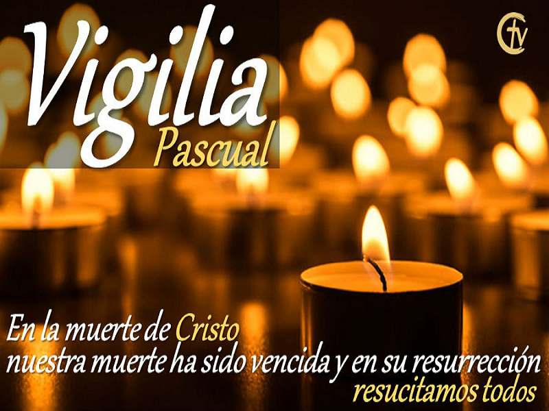 Hoy es la Vigilia Pascual, se enciende el cirio que representa la Resurrecci&oacute;n de Cristo