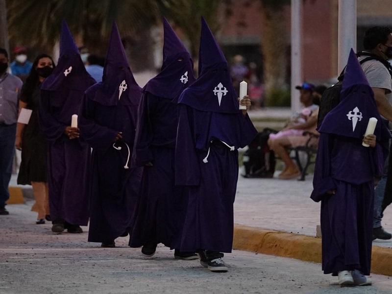 Se realiza en Viesca procesión del silencio en formato virtual