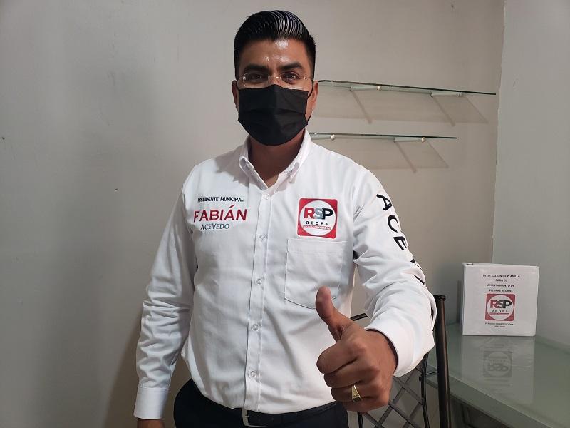 N&eacute;stor Fabi&aacute;n Acevedo da a conocer sus propuestas de campa&ntilde;a, educaci&oacute;n y salud ser&aacute;n su prioridad 