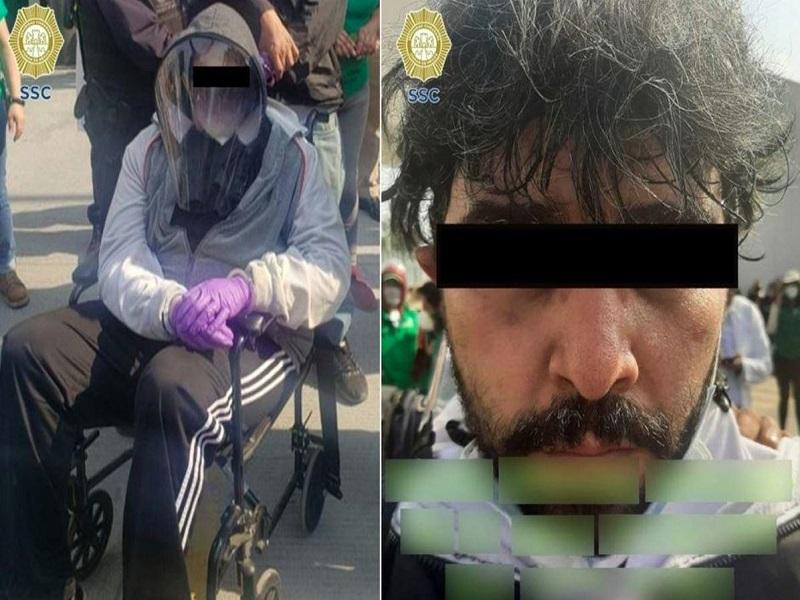 Procesan a dos hombres que se disfrazaron de abuelitos para vacunarse contra el COVID-19 en la Ciudad de M&eacute;xico