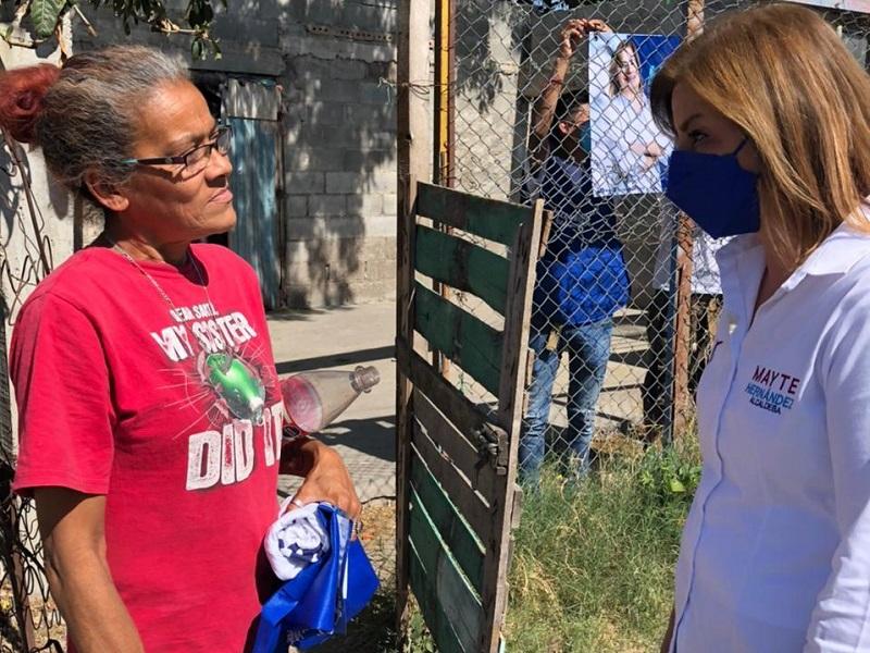 Propone Mayt&eacute; Hern&aacute;ndez un gobierno incluyente, buscar&aacute; la integraci&oacute;n de un int&eacute;rprete para lenguaje de se&ntilde;as