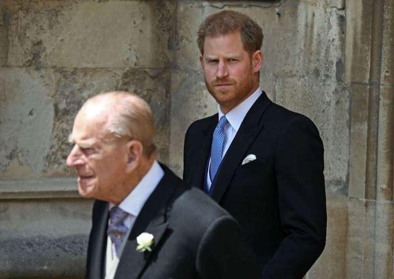 Harry visita Londres para el funeral de su abuelo el duque de Edimburgo 