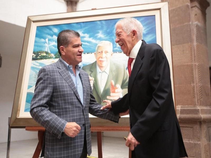 Gobierno de Coahuila reconoce 90 años de logro en lo político, social y humano de Don Eliseo Mendoza Berrueto
