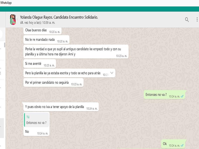 Declina candidata de PES a la alcald&iacute;a de Piedras Negras, quedan en contienda nueve candidatos