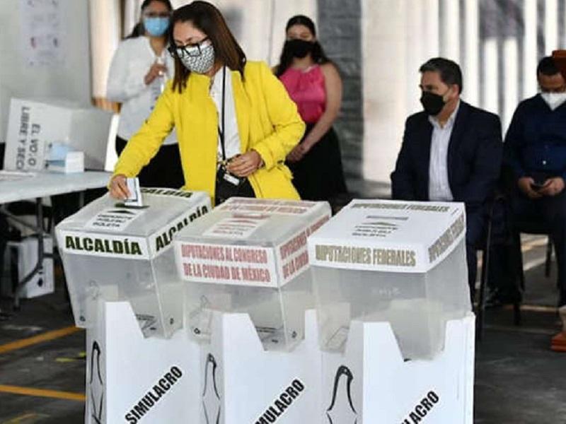 Electores sin cubrebocas no podrán votar este 6 de junio, advierte el INE