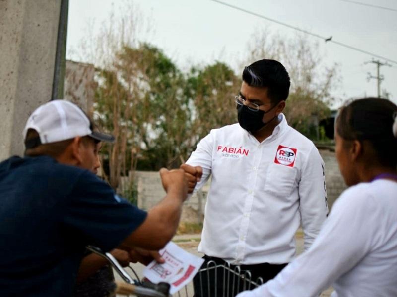 Ofrece candidato de RSP gestionar ademe de arroyo El Soldado y obras para solucionar inundaciones