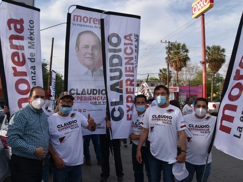 El proyecto de los siguientes 3 a&ntilde;os ser&aacute;n todas las colonias de Piedras Negras: Claudio Bres, candidato de Morena