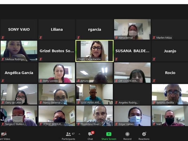 Contin&uacute;a Coahuila capacitaci&oacute;n en derechos humanos a funcionarios