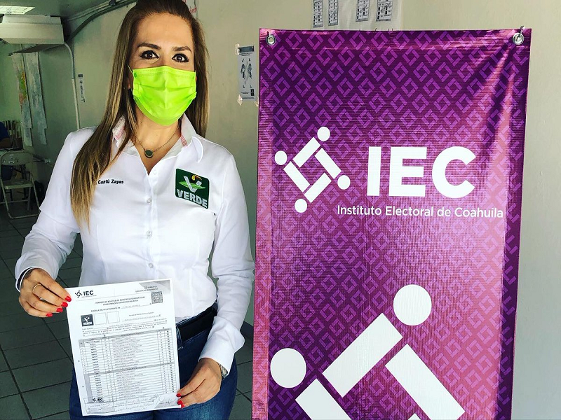 Tenemos propuestas para cada sector de la poblaci&oacute;n, dice Aida Cant&uacute;, candidata del Verde Ecologista