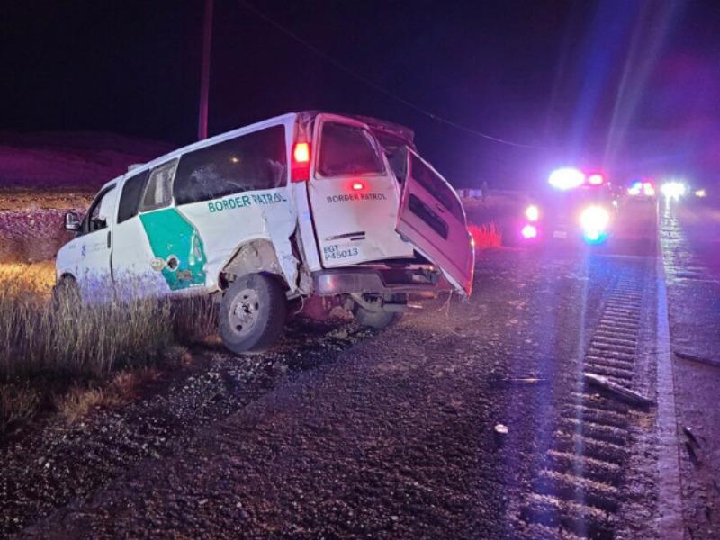 Conductor ebrio chocó vehículo de la Patrulla Fronteriza al norte de Eagle Pass