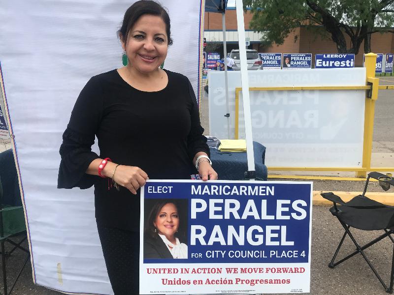 Tengo experiencia en trabajar con la comunidad, dice Maricarmen Perales Rangel, candidata al lugar 4 del Concilio de Eagle Pass