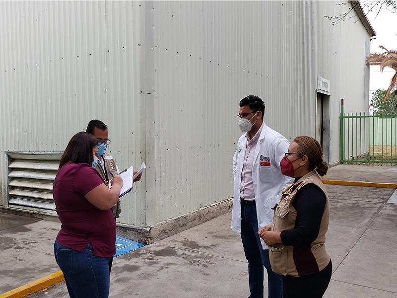 Supervisan protocolos sanitarios en m&oacute;dulos de vacunaci&oacute;n antiCovid a mayores de 60 a&ntilde;os en Piedras Negras (video)