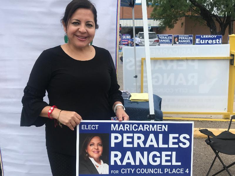 Maricarmen Perales Rangel busca ocupar el Lugar 4 del concilio de Eagle Pass