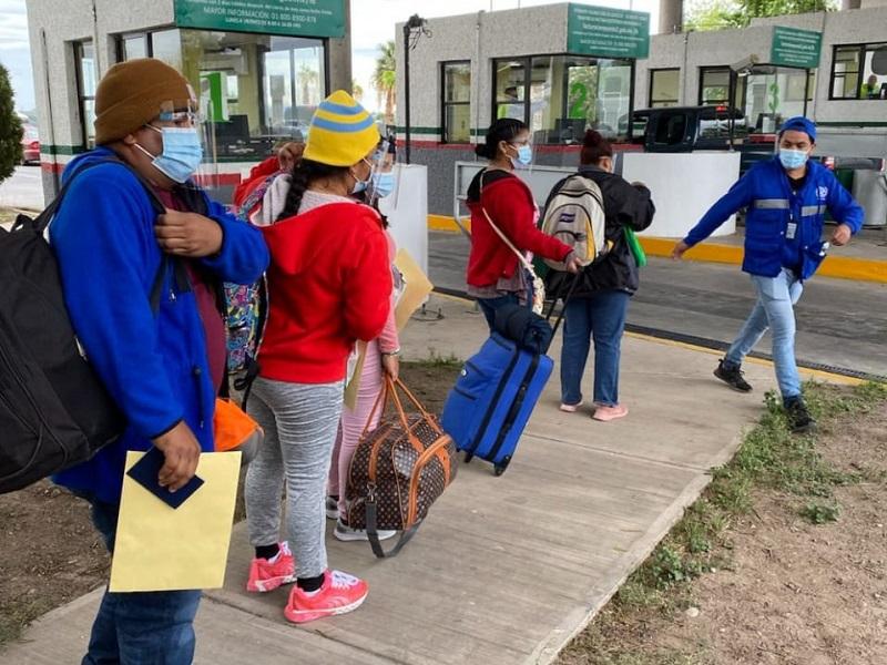 Cruzan por Piedras Negras a EU 164 migrantes con proceso activo del MPP, durante la primer semana 