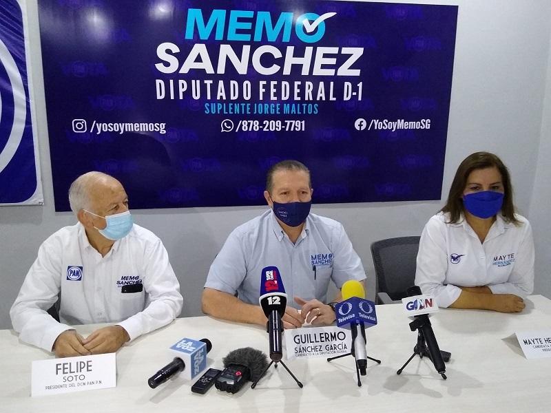 Anuncia Memo S&aacute;nchez visita del ex presidente Felipe Calder&oacute;n a Piedras Negras