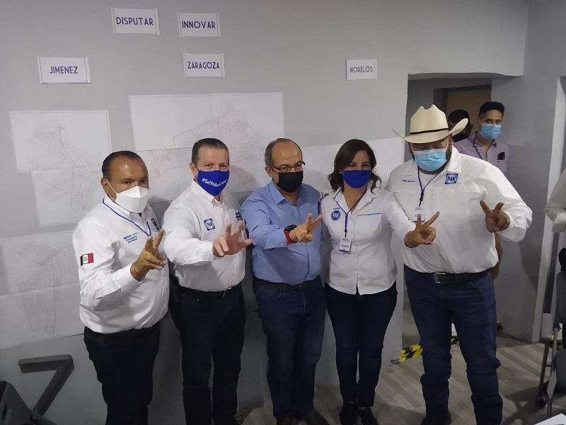 Felipe Calder&oacute;n visita Piedras Negras para apoyar a candidatos del PAN, entre ellos Memo S&aacute;nchez, candidato a diputado federal