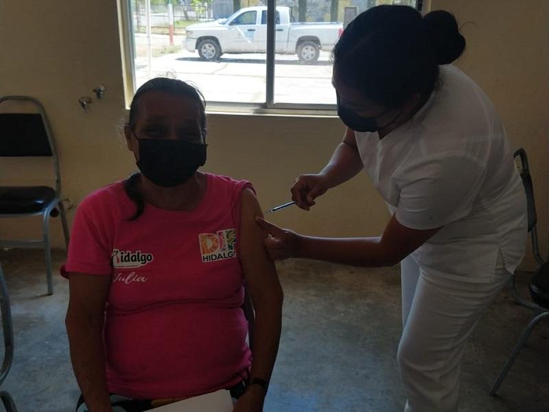 Aplican mil 375 segundas dosis antiCovid a mayores de 60 a&ntilde;os en la zona rural del norte de Coahuila