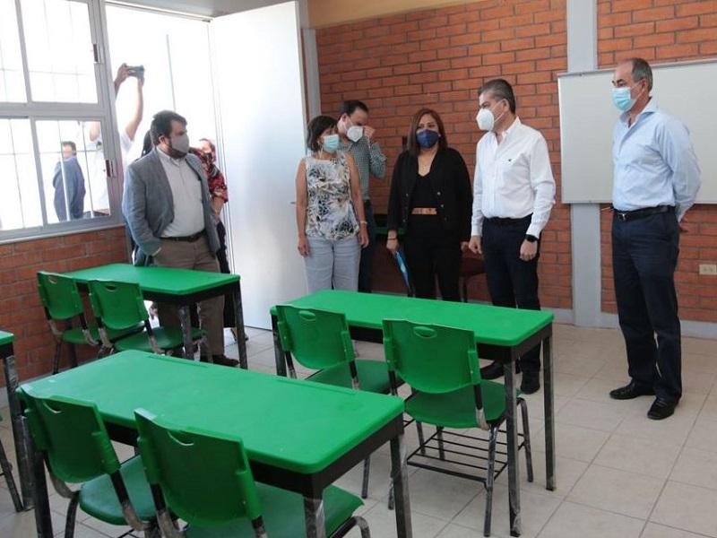 Inaugura MARS escuela primaria Luis Horacio Salinas Aguilera en Saltillo