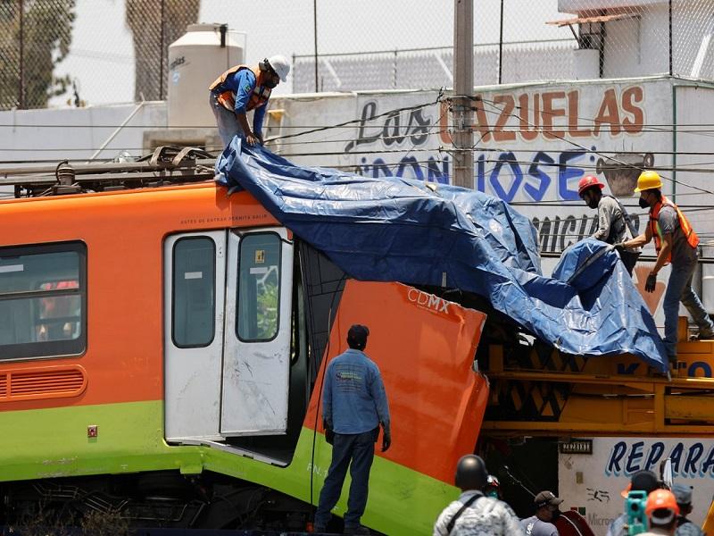 Declara AMLO tres días de luto nacional por tragedia en la Línea 12 del Metro que dejó 24 muertos y decenas de heridos