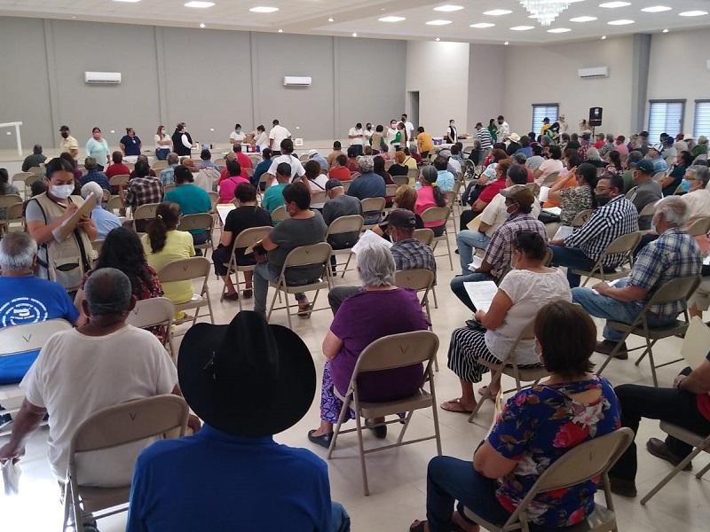 Finaliza aplicaci&oacute;n de segunda dosis contra el COVID-19 a mayores de 60 a&ntilde;os en la zona rural del norte de Coahuila