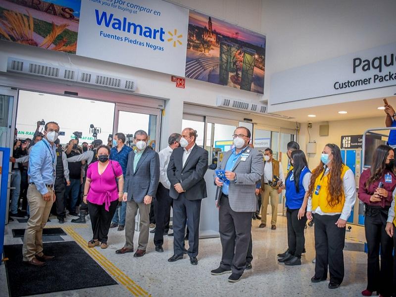 Walmart llega a un gran estado y a una gran ciudad como Piedras Negras, la mejor frontera, la más segura del país: MARS (video)