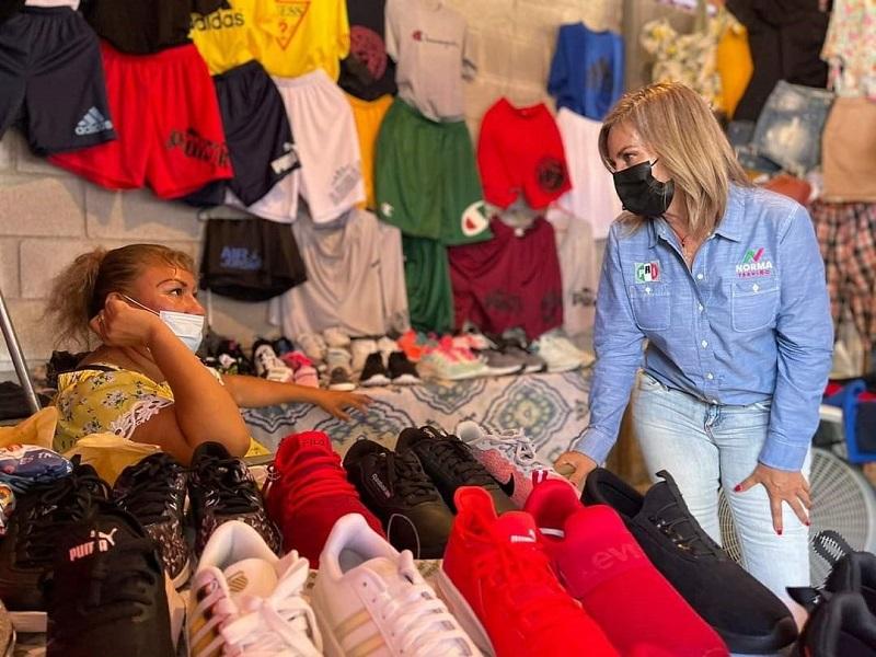 Vamos a impulsar la econom&iacute;a, finanzas y desarrollo de Piedras Negras: Norma Trevi&ntilde;o