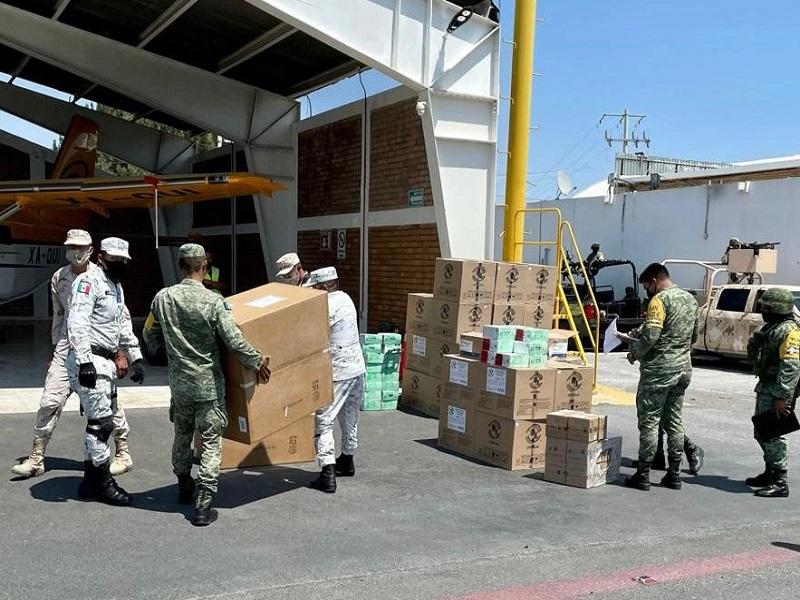 Llegan a Coahuila 21 mil 600 dosis de Sinovac para adultos mayores de Sabinas, Ramos Arizpe y San Juan de Sabinas