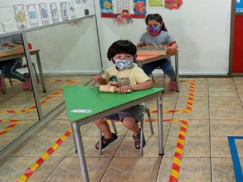 Solo el tercer grado del jardín de niños Lázaro Cárdenas en Piedras Negras regresará a las clases semipresenciales