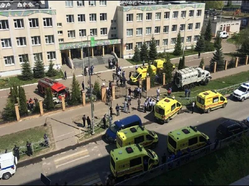 Al menos ocho muertos dejó tiroteo en escuela de Rusia