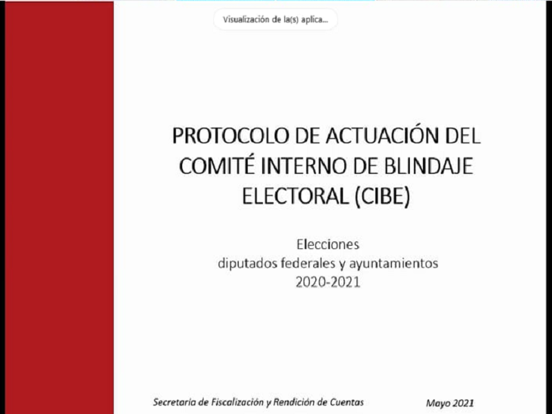 Capacita Coahuila a Comités Internos de Blindaje Electoral