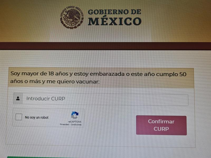 Ya se permite registro para vacuna a mujeres mayores de 18 a&ntilde;os, aunque no est&eacute;n embarazadas