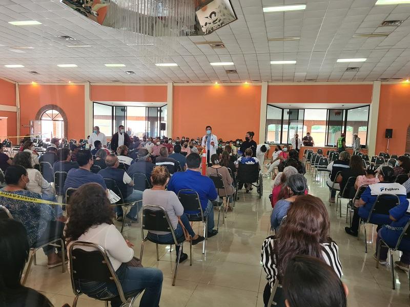 Aplicaron mil 300 vacunas anticovid a adultos de 50 a 59 a&ntilde;os en Piedras Negras (video)