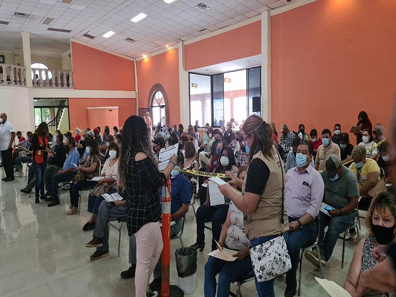 Unas 10 mil dosis de vacuna antiCovid se han aplicado en Piedras Negras a 50+, ma&ntilde;ana a embarazadas; el lunes Hidalgo y Guerrero (video)