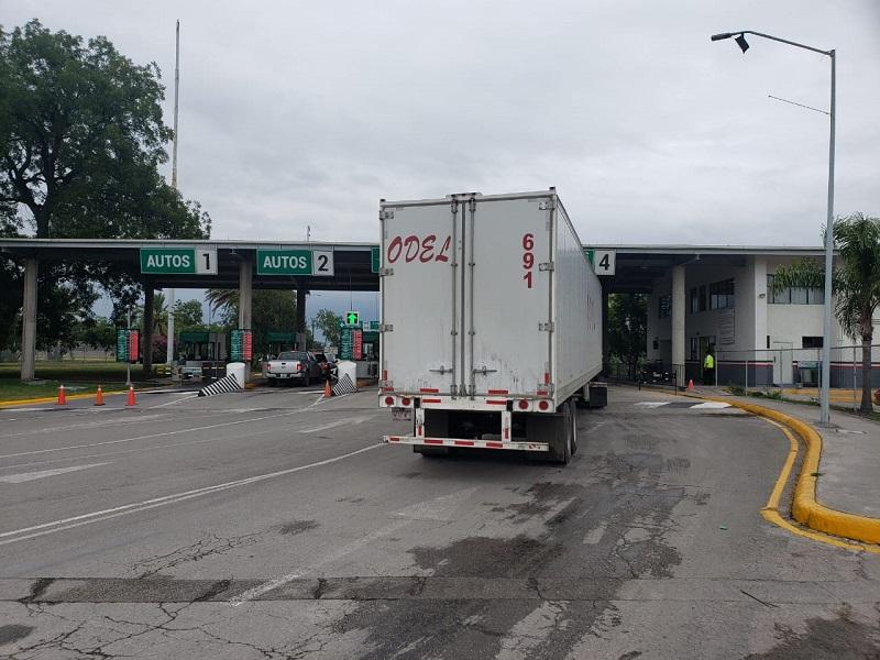 Sigue en proceso el despacho en conjunto para el cruce de mercanc&iacute;as v&iacute;a terrestre: INDEX 