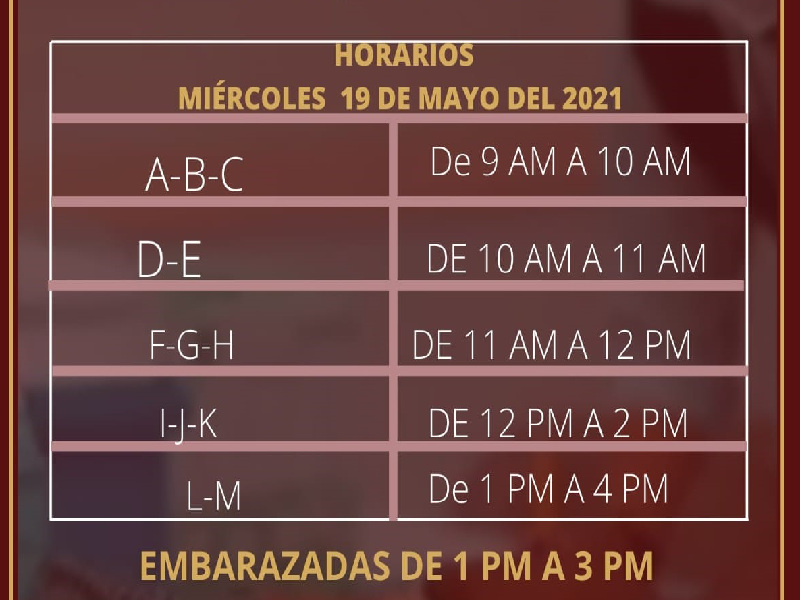 Aplican este mi&eacute;rcoles vacuna antiCovid en Nava a adultos de 50 a 59 a&ntilde;os