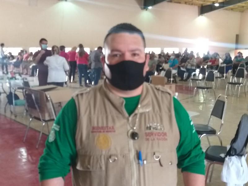 Concluye vacunaci&oacute;n antiCovid a adultos de 50 a 59 a&ntilde;os y embarazadas en Allende