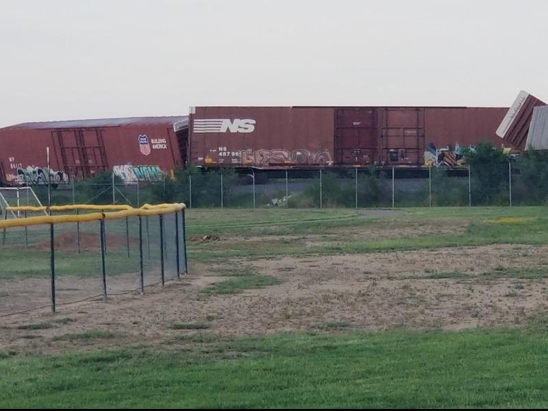 Se descarrila el tren al norte de Eagle Pass