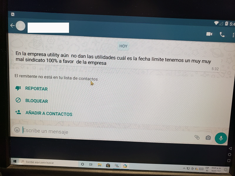 Trabajadores empiezan a desesperarse por no recibir sus utilidades