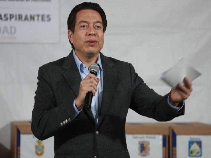 Mario Delgado alerta sobre riesgo de fraude en las pr&oacute;ximas elecciones