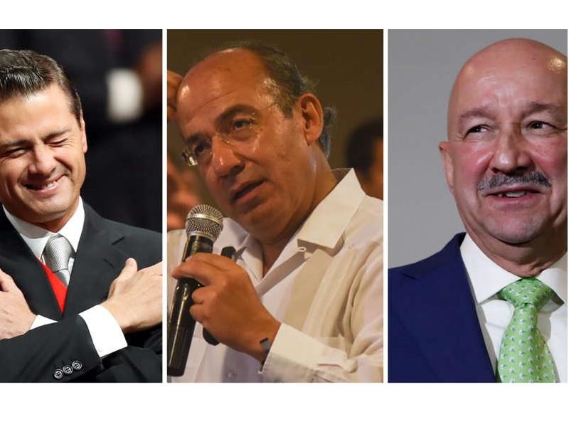 FGR investiga a Salinas, Calder&oacute;n y Pe&ntilde;a Nieto por denuncia de Lozoya