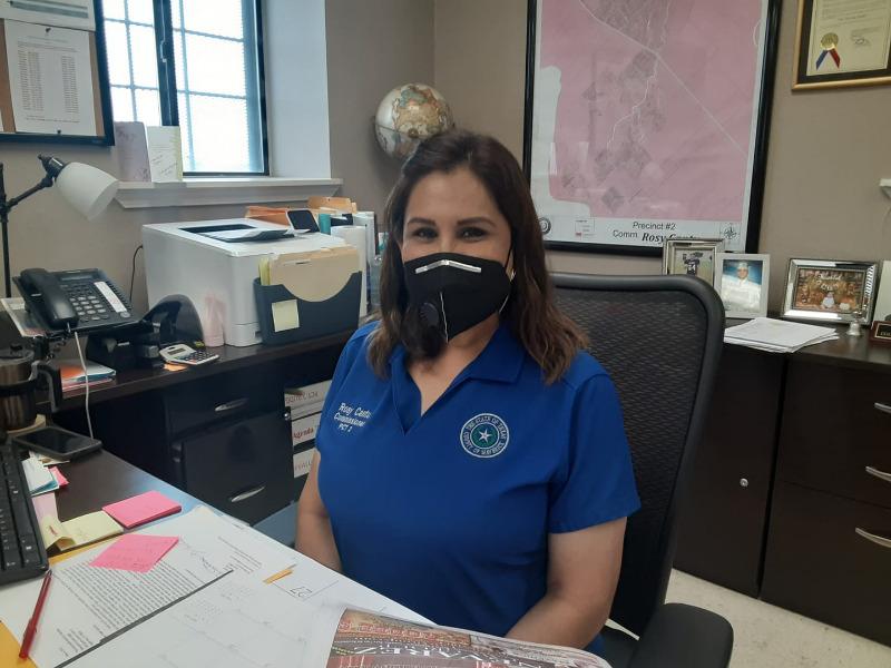 Condado de Maverick trabaja en proyecto para eliminar inundaciones en la carretera a El Indio